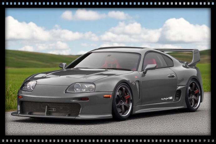 Toyota Supra (A80) TRD 3000GT Grey IGNITION MODEL 1:18