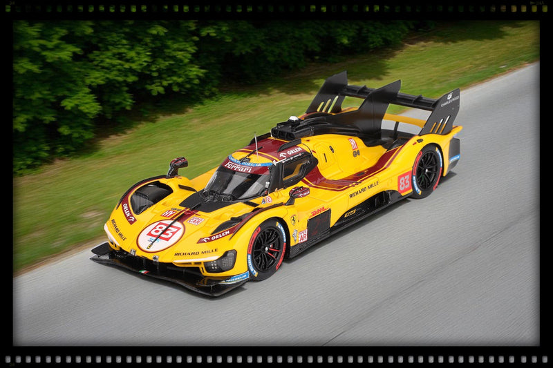 Laad de afbeelding in de Gallery-viewer, Ferrari 499P #83 FERRARI AF CORSE WEC QATAR 1812KM 2E 2025 BBR Models 1:43
