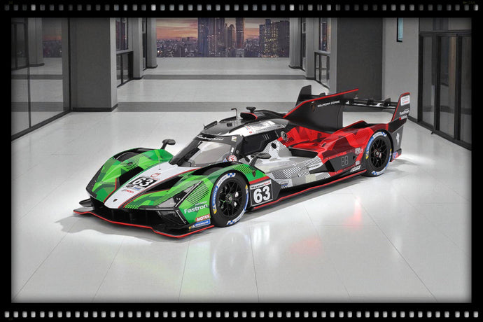 Lamborghini SC63 #63 AUTOMOBILI LAMBORGHINI SQUADRA CORSE DAYTONA 24 UUR 2025 TOP SPEED 1:18