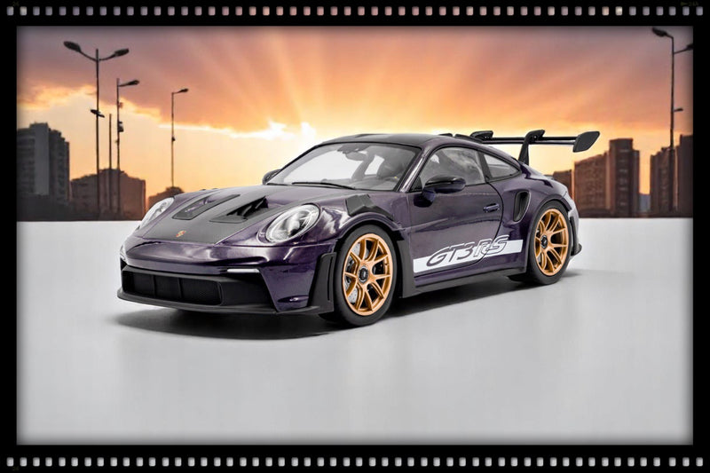 Load image into Gallery viewer, Porsche 911 GT3RS WEISSACH PACKAGE PURPLE METALLIC 2024 SOLIDO 1:18
