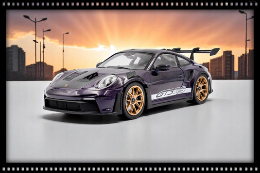 Porsche 911 GT3RS WEISSACH PACKAGE PURPLE METALLIC 2024 SOLIDO 1:18