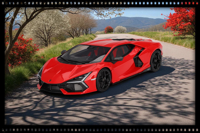 Lamborghini REVUELTO ARANCIO DAC LUCIDO 2024 TOP SPEED 1:18