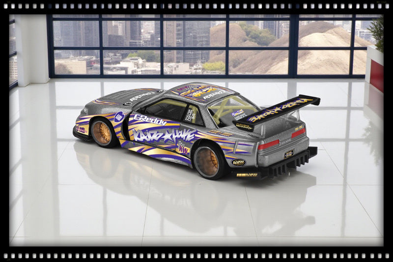 Load image into Gallery viewer, Nissan SILVIA S13-R KAIDO DRIFT V1 MINI GT 1:64
