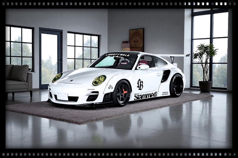 Chargez l&#39;image dans la visionneuse de la galerie, Porsche LB-WORKS TURBO BLANC 2024 GT SPIRIT 1:18
