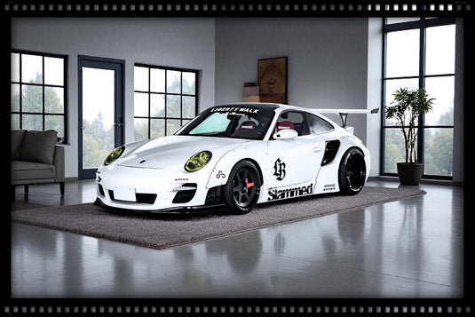 Porsche LB-WORKS TURBO BLANC 2024 GT SPIRIT 1:18
