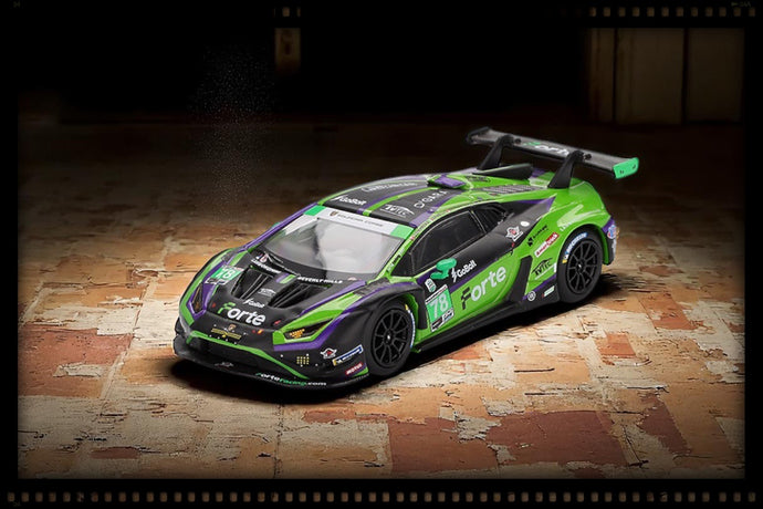Lamborghini HURACAN GT3 EVO2 #78 FORTE RACING DAYTONA 24 UUR 2024 (LHD) MINI GT 1:64
