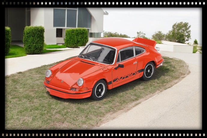 Porsche 911 CARRERA RS 2.7 TANGERINE 1973 (LHD) MINI GT 1:64