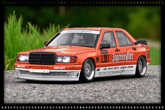 Mercedes-Benz PANDEM 190 Orange IGNITION MODEL 1:18