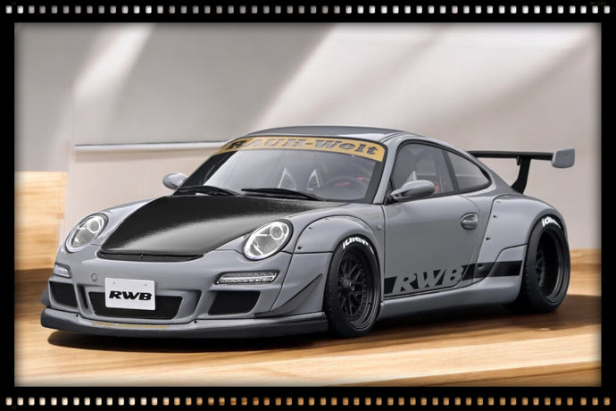 Porsche RWB 997 GT3 Gris/Noir IGNITION MODEL 1:18