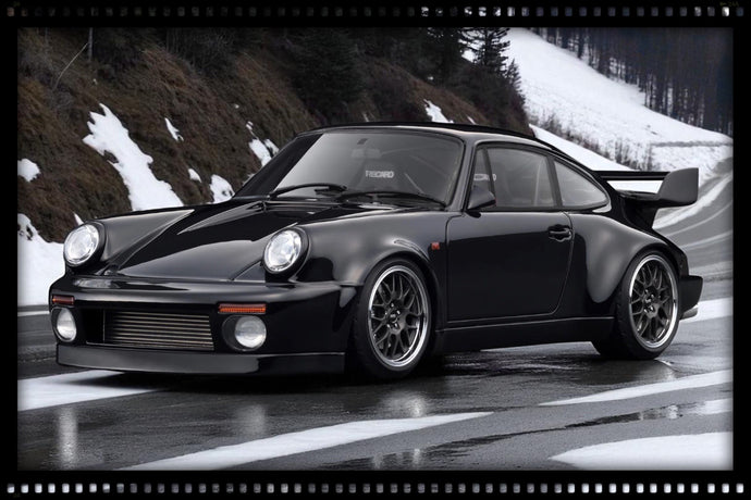 Porsche Blackbird (964) *MIDNIGHT* Black IGNITION MODEL 1:18