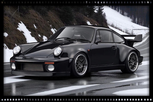 Porsche Blackbird (964) *MIDNIGHT* Black IGNITION MODEL 1:18
