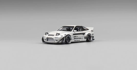 Nissan Rocket Bunny 180SX Blanc MICROTURBO 1:64