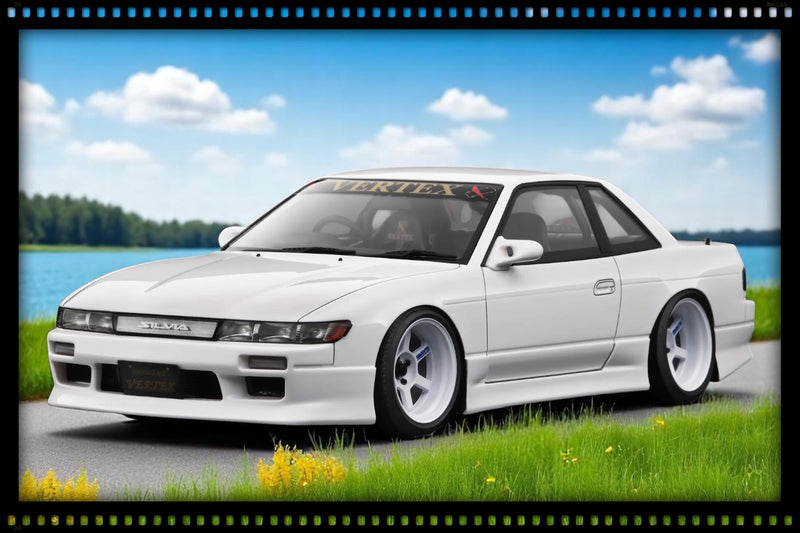 Load image into Gallery viewer, Vertex S13 Silvia White IGNITION MODEL 1:18
