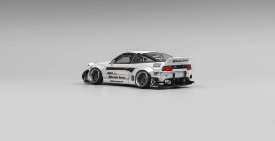 Nissan Rocket Bunny 180SX Blanc MICROTURBO 1:64