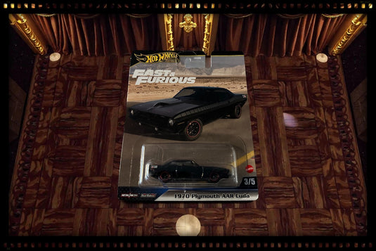 Plymouth AAR CUDA 1970 FAST&FURIOUS HOT WHEELS 1:64
