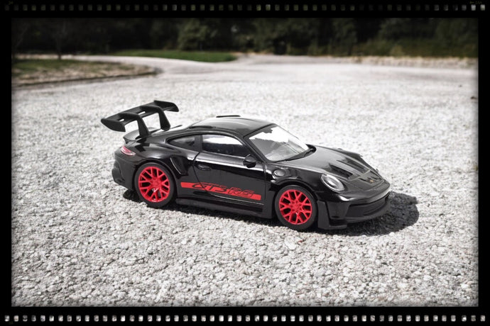 Porsche 911 GT3 RS 2022 Black with Red Jet-car decals  NOREV 1:43