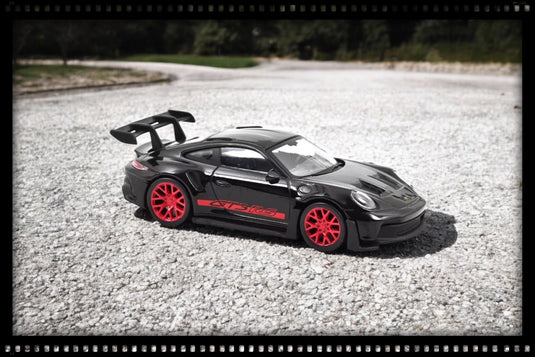 Porsche 911 GT3 RS 2022 Black with Red Jet-car decals  NOREV 1:43
