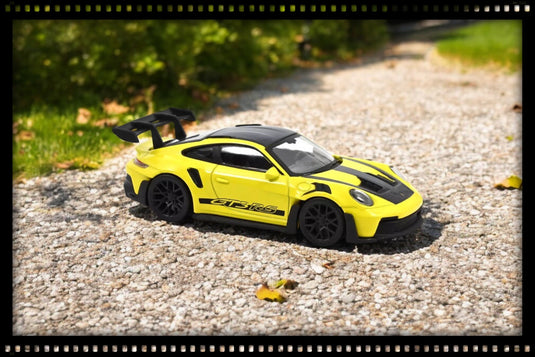 Porsche 911 GT3 RS 2022 Yellow/Black with Black Jet-car decals  NOREV 1:43