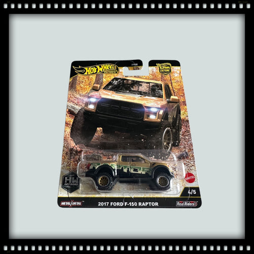 Ford F-150 RAPTOR 2017 HOT WHEELS 1:64