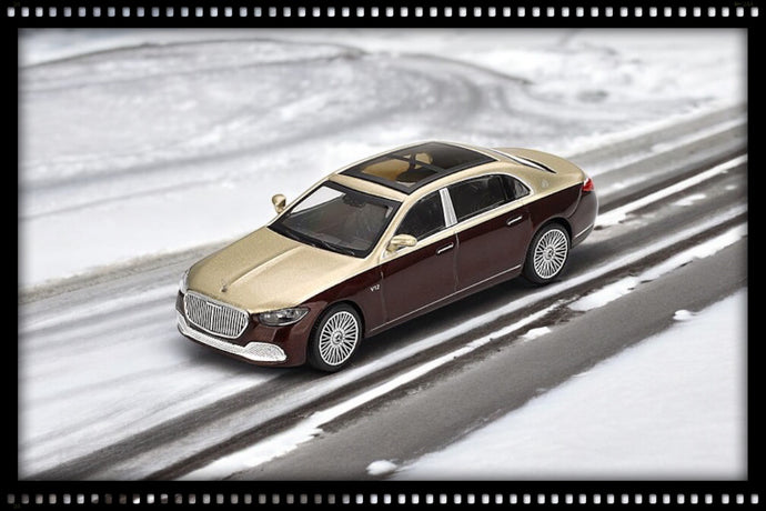 Mercedes MAYBACH S680 OR/ROUGE FONCÉ METALLIC 2024 (LHD) MINI GT 1:64
