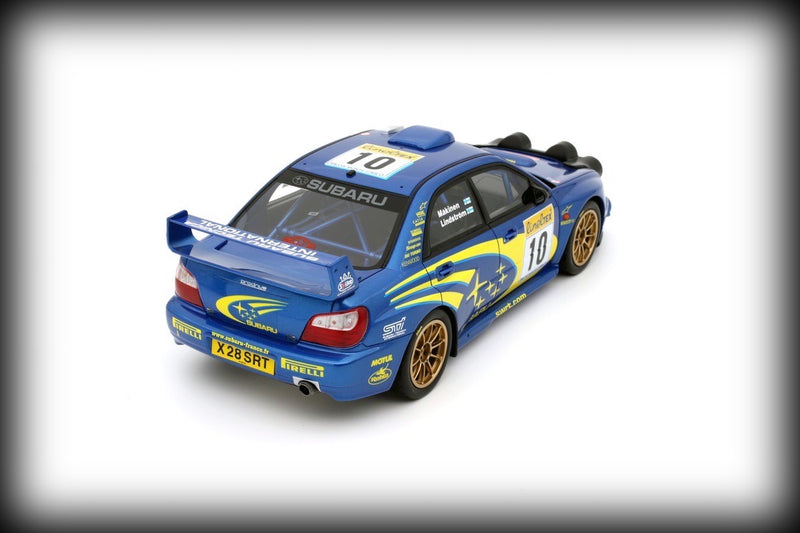 Laad de afbeelding in de Gallery-viewer, Subaru IMPREZA WRC RALLYE MONTE CARLO 2002 OTTOmobile 1:18
