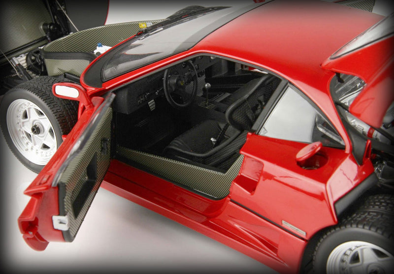 Load image into Gallery viewer, Ferrari F40 Valeo S N 79883 Personal Car Gianni Agnelli with display case (LIMITED EDITION 300 pieces) BBR Models 1:18
