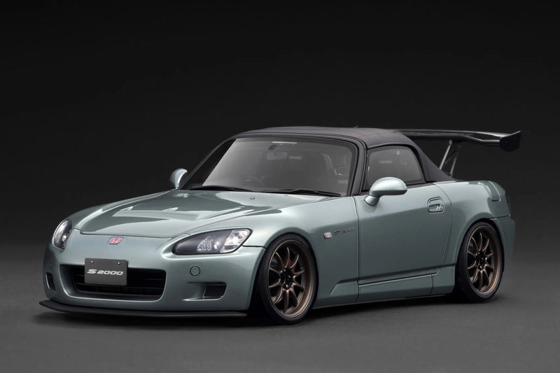 Laad de afbeelding in de Gallery-viewer, HONDA S2000 (AP1) GRIJS IGNITION MODEL 1:18
