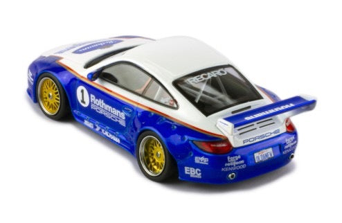 Chargez l'image dans la visionneuse de la galerie, Porsche OLD AND NEW 997 ROTHMANS-PORSCHE BASIS 911 (997) Nr.1 IXO 1:43
