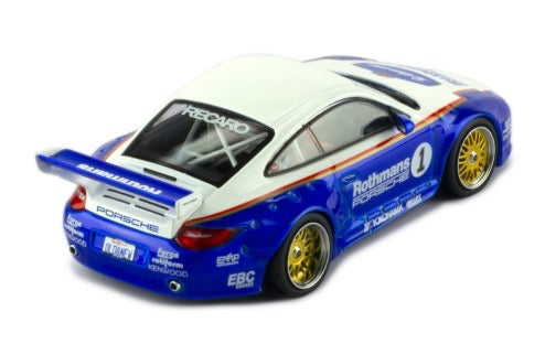 Chargez l'image dans la visionneuse de la galerie, Porsche OLD AND NEW 997 ROTHMANS-PORSCHE BASIS 911 (997) Nr.1 IXO 1:43
