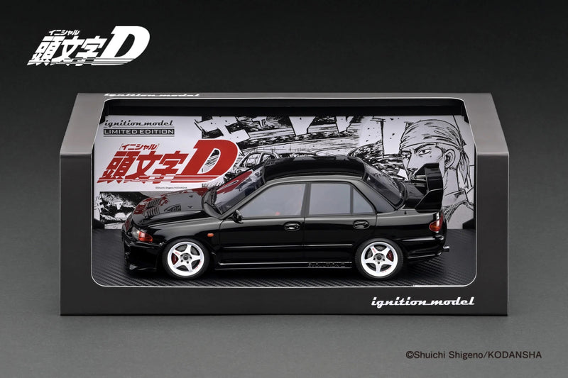 Chargez l'image dans la visionneuse de la galerie, MITSUBISHI LANCER EVOLUTION III GSR (CN9A) INITIAL D NOIR IGNITION MODEL 1:18
