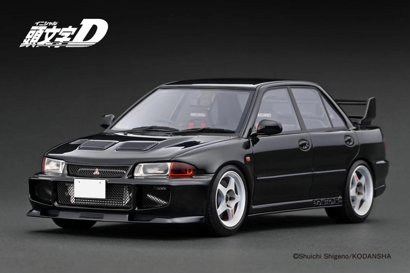 Chargez l'image dans la visionneuse de la galerie, MITSUBISHI LANCER EVOLUTION III GSR (CN9A) INITIAL D NOIR IGNITION MODEL 1:18
