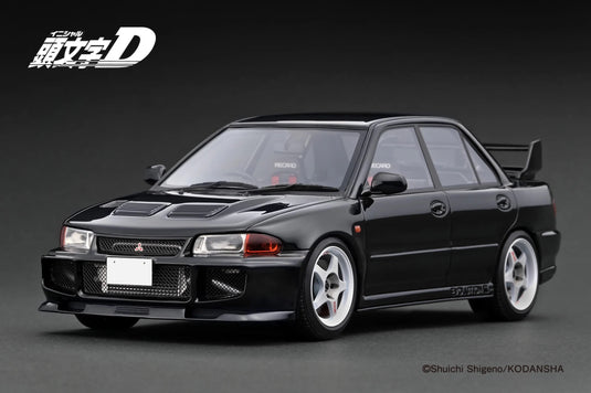 MITSUBISHI LANCER EVOLUTION III GSR (CN9A) INITIAL D NOIR IGNITION MODEL 1:18