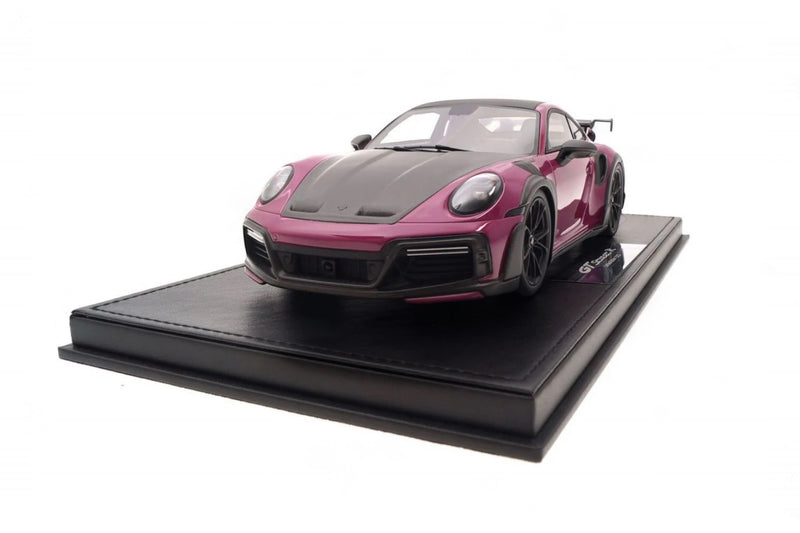 Laad de afbeelding in de Gallery-viewer, Porsche 911 (992) TECHART GTstreet R Robijnrood - Limited Edition 3 van 20 stuks - TECHART 1:18
