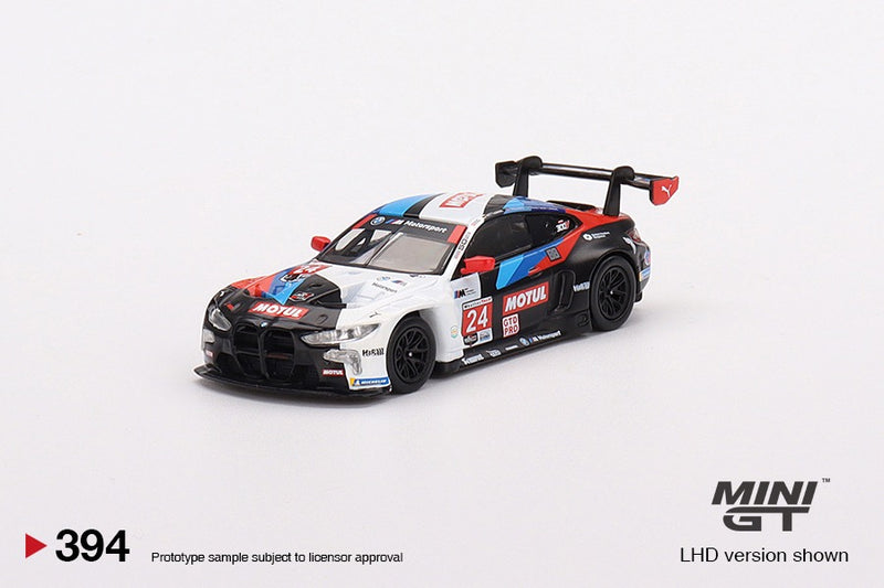 Laad de afbeelding in de Gallery-viewer, BMW M4 GT3 #24 TEAM RLL IMSA 24H DAYTONA 2022 MINI GT 1:64
