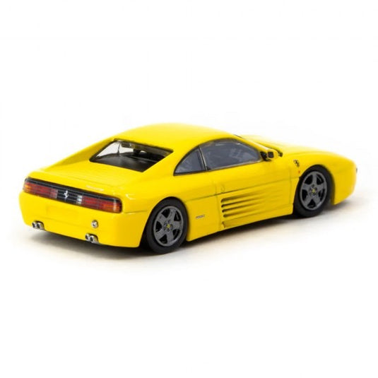 Ferrari 348 CHALLENGE JAUNE TARMAC WORKS 1:64