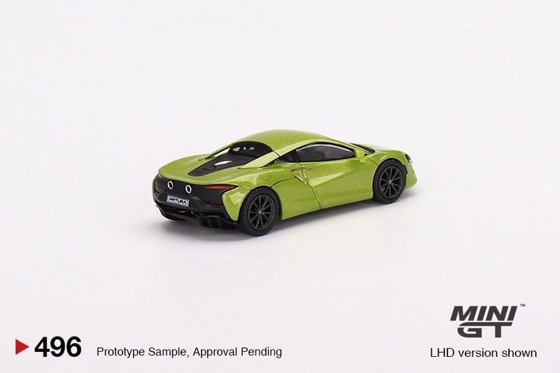 Load image into Gallery viewer, McLaren Artura Flux Green (LHD) MINI GT 1:64
