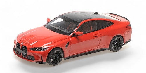Bmw M4 2024 ROUGE MÉTALLIQUE MINICHAMPS 1:18