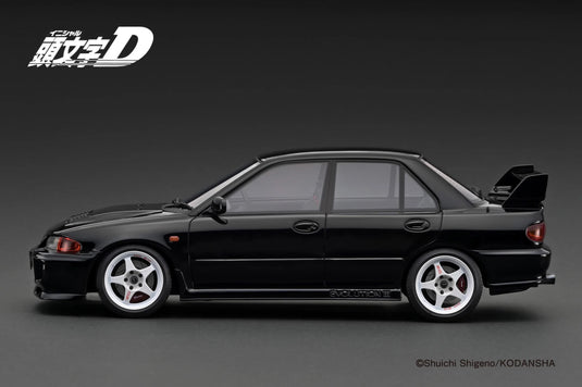 MITSUBISHI LANCER EVOLUTION III GSR (CN9A) INITIAL D NOIR IGNITION MODEL 1:18