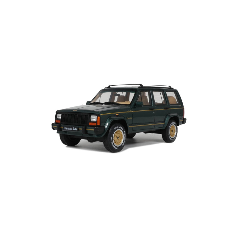 Chargez l&#39;image dans la visionneuse de la galerie, Jeep CHEROKEE XJ LIMITED VERT 1995 OTTOmobile 1:18
