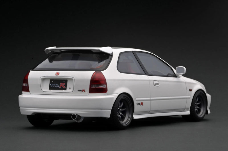 Chargez l'image dans la visionneuse de la galerie, HONDA CIVIC (EK9) Type R BLANC IGNITION MODEL 1:18
