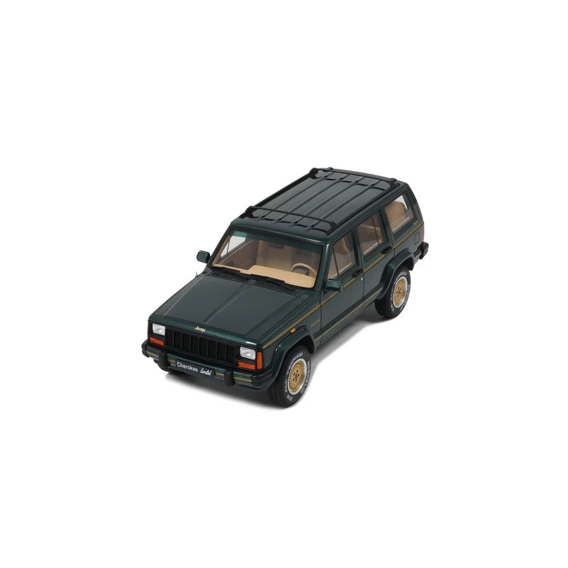 Chargez l&#39;image dans la visionneuse de la galerie, Jeep CHEROKEE XJ LIMITED VERT 1995 OTTOmobile 1:18
