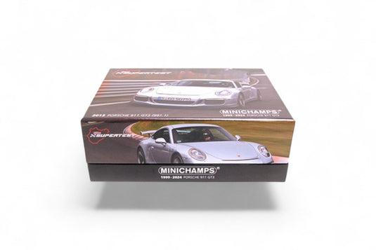 Porsche 911 (991) GT3 2012 ARGENTÉ BOÎTE SPÉCIALE ‼️ÉDITION LIMITÉE 525 pièces‼️ MINICHAMPS 1:43