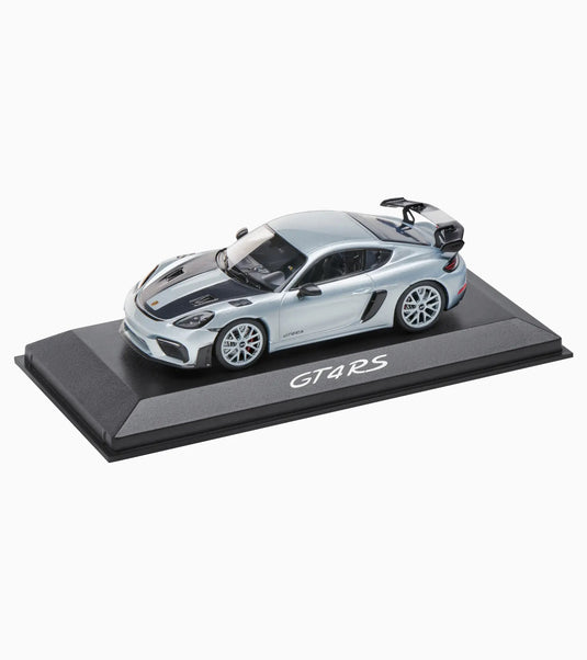 Porsche 718 CAYMAN GT4 RS Grijs PORSCHE DEALERMODEL 1:43