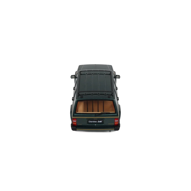 Chargez l&#39;image dans la visionneuse de la galerie, Jeep CHEROKEE XJ LIMITED VERT 1995 OTTOmobile 1:18
