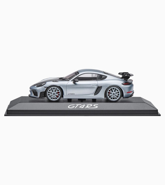 Porsche 718 CAYMAN GT4 RS Grijs PORSCHE DEALERMODEL 1:43