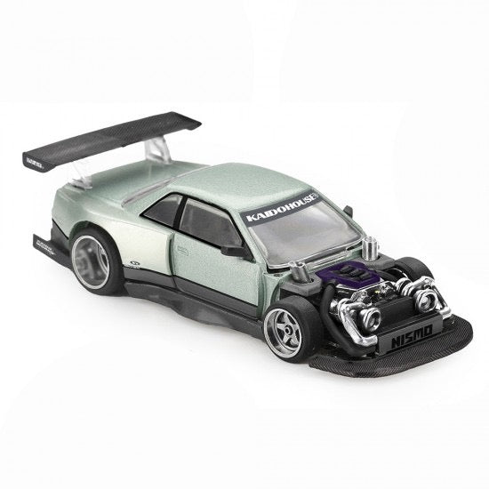 Laad de afbeelding in de Gallery-viewer, NISSAN SILVIA S13-R KAIDO WORKS V1 1991 MINI GT 1:64
