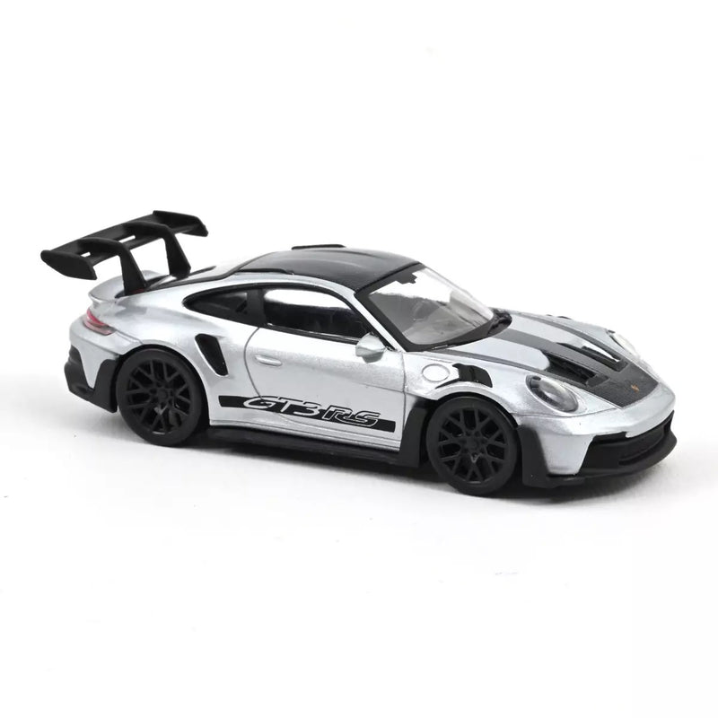 Load image into Gallery viewer, Porsche 911 GT3 RS 2022 Silver with black Jet-car decals  NOREV 1:43
