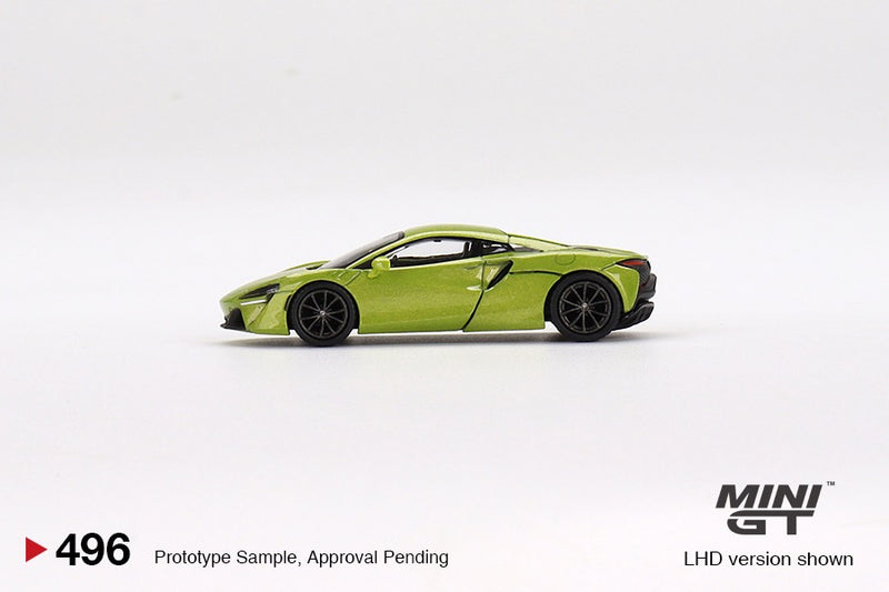 Load image into Gallery viewer, McLaren Artura Flux Green (LHD) MINI GT 1:64
