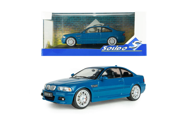 Load image into Gallery viewer, BMW M3 COUPE LAGUNA SECA BLUE 2000 SOLIDO 1:43
