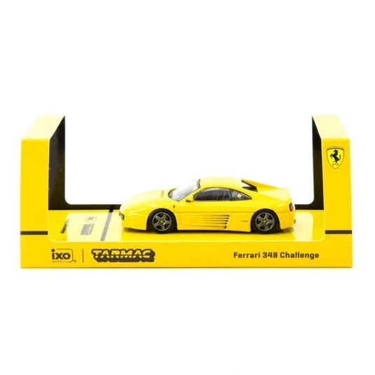 Ferrari 348 CHALLENGE JAUNE TARMAC WORKS 1:64